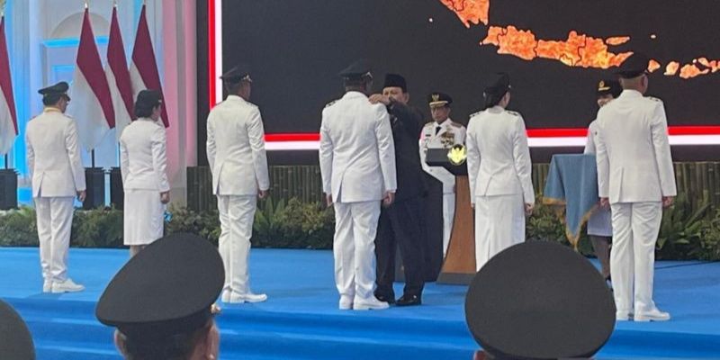 Pertama dalam Sejarah, Presiden Lantik 961 Pasangan Kepala Daerah, Begini Pesan Khusus Prabowo
