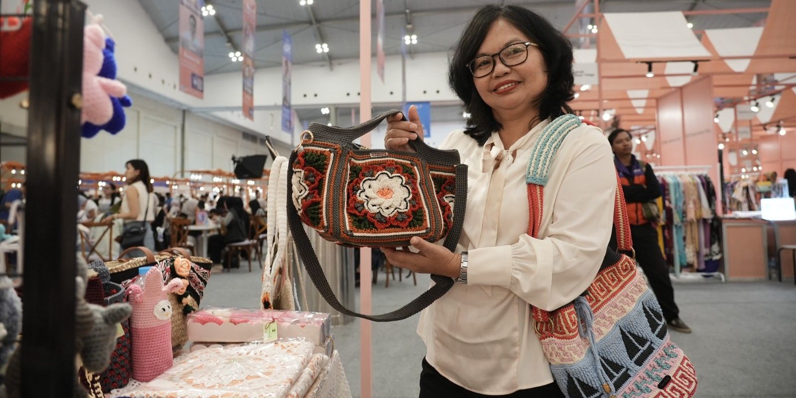Kisah Pengusaha UMKM Rajut Tembus Pasar Ekspor karena BRI UMKM EXPO(RT)
