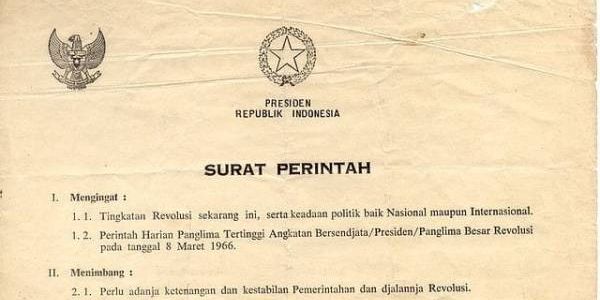 Supersemar: Misteri Surat Perintah Yang Terbit 11 Maret 59 Tahun Yang Lalu