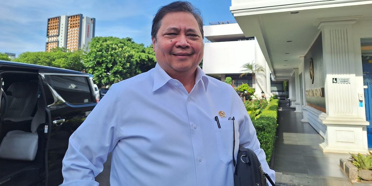 IHSG Anjlok, Menko Airlangga Langsung Temui Prabowo di Istana