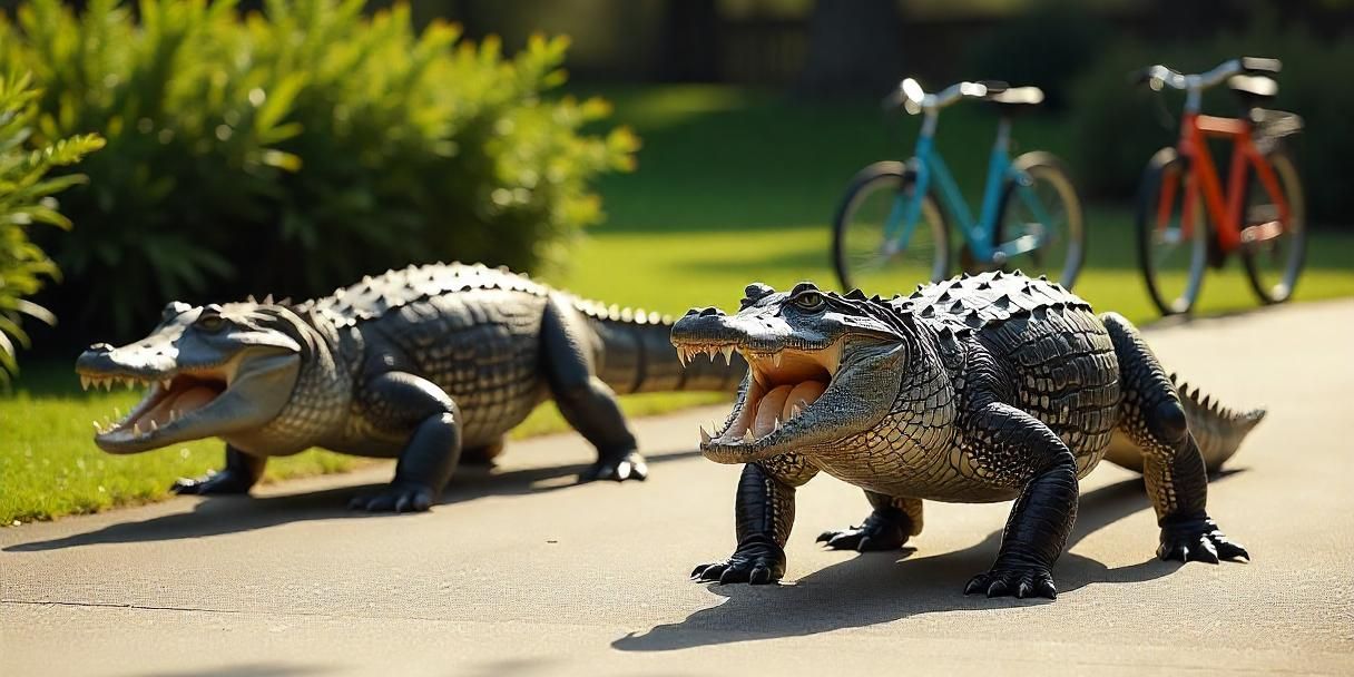 Adu Gigit Buaya vs Alligator, Siapa Paling Ganas?