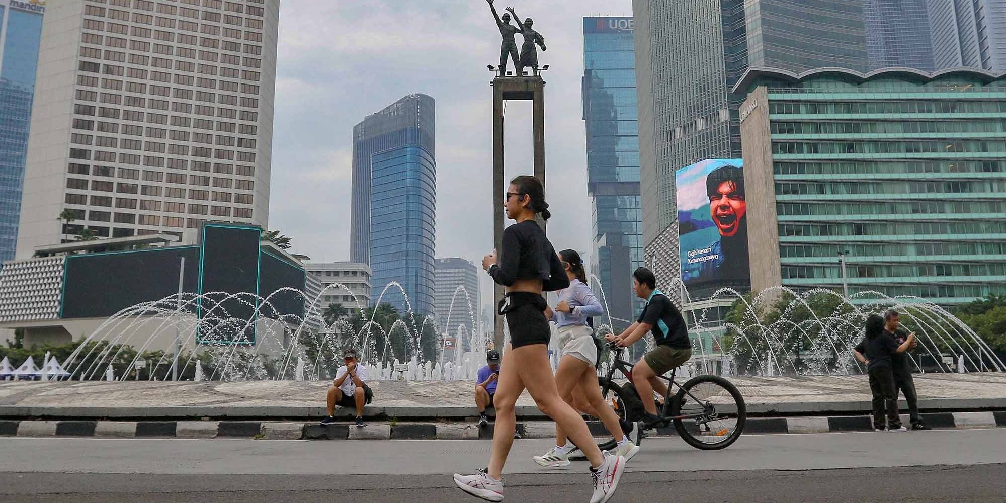 FOTO: Car Free Day Jakarta Tetap Diadakan Selama Ramadan, tapi Hanya untuk Olahraga