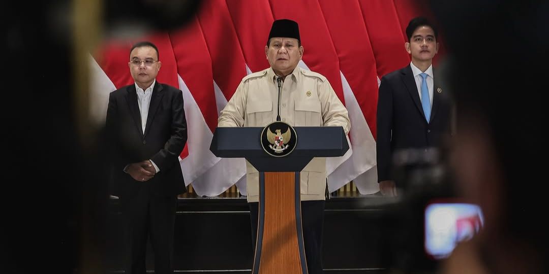 Prabowo Grogi Pidato Perdana di Parlemen Turki