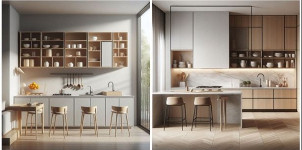 10 Desain Kitchen Set Minimalis Futuristik untuk Dapur Sempit, Bikin Betah Masak dan Ngopi di Dapur