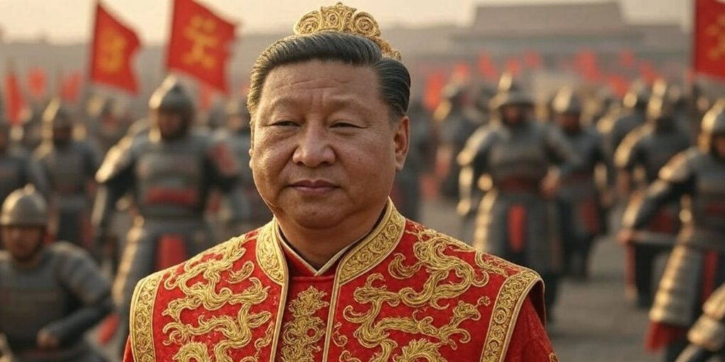 Bak Kaisar China Zaman Perang, Xi Jinping Tak Sudi Tunduk pada Amerika