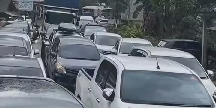Heboh Jalan Lintas Sumatera Macet Parah Gara-Gara Pesta Anak Gubernur Sumbar, Pemprov Buka Suara