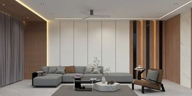 Desain Plafon Gypsum Minimalis Mewah untuk Rumah Modern