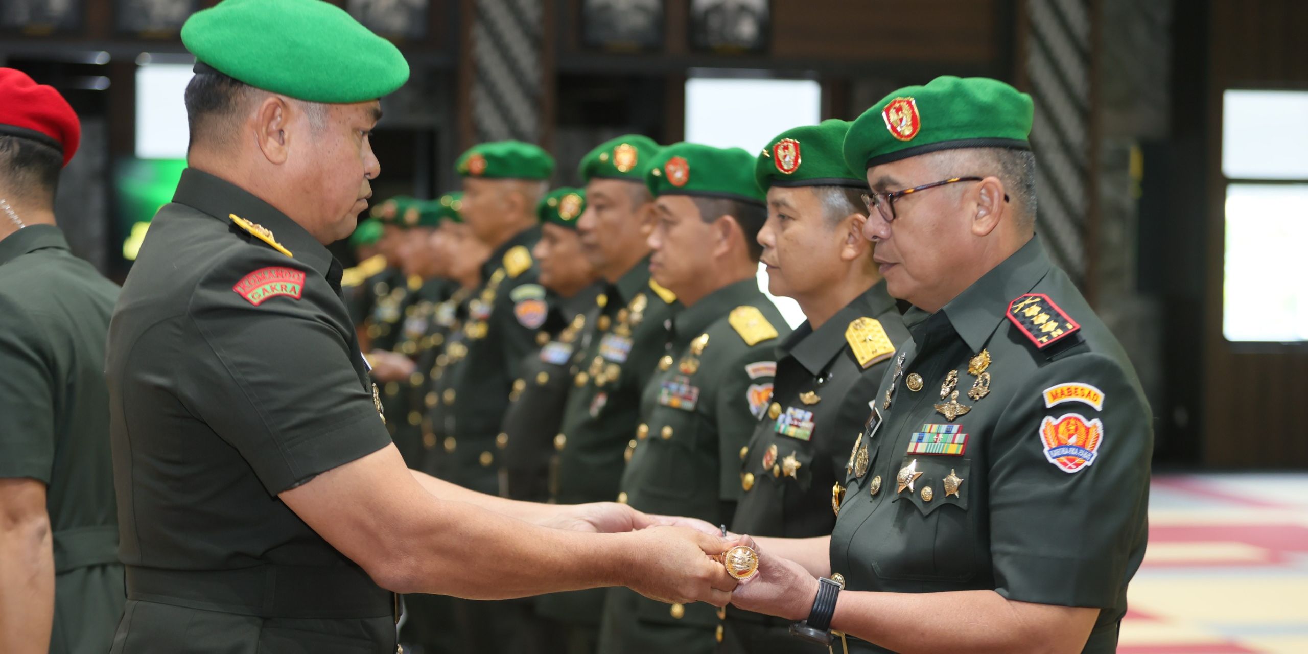 Kasad Pimpin Sertijab Pangdam IX/Udayana dan Empat Jabatan Strategis TNI AD