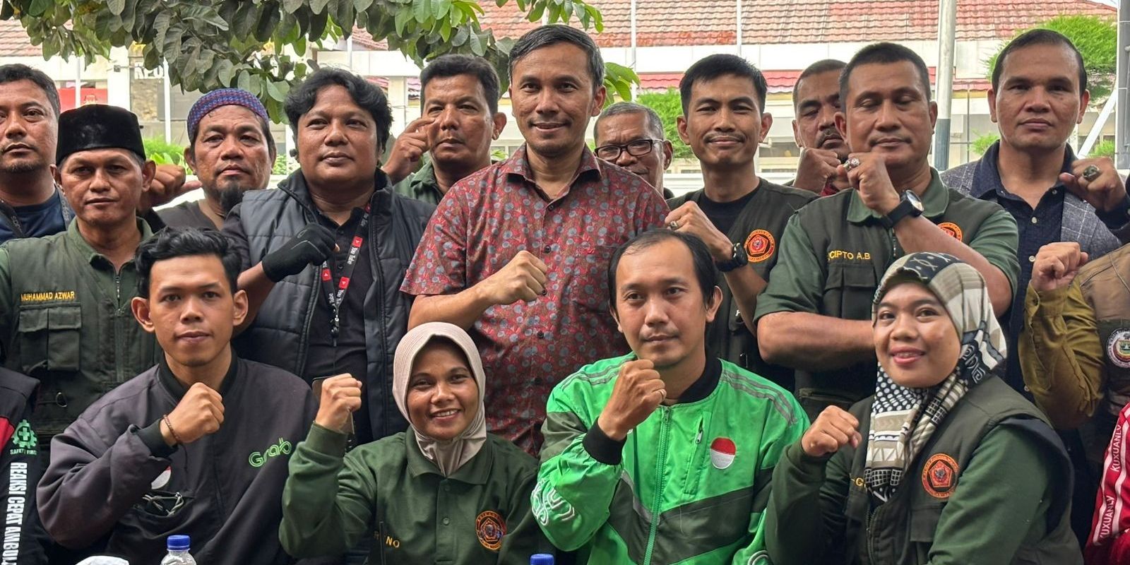 Komitmen Perjuangkan Nasib Pengemudi Ojol, Anggota DPR Serap Aspirasi Ojol di Jambi