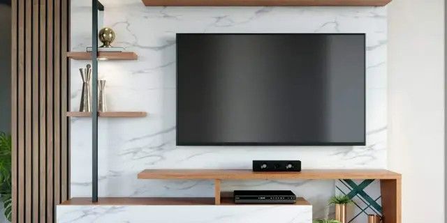 Model Bufet TV Minimalis Mewah untuk Ruang Keluarga Modern