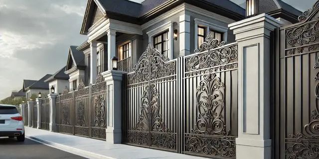 Model Pagar Besi Minimalis Mewah, Inspirasi Desain Elegan untuk Hunian Modern