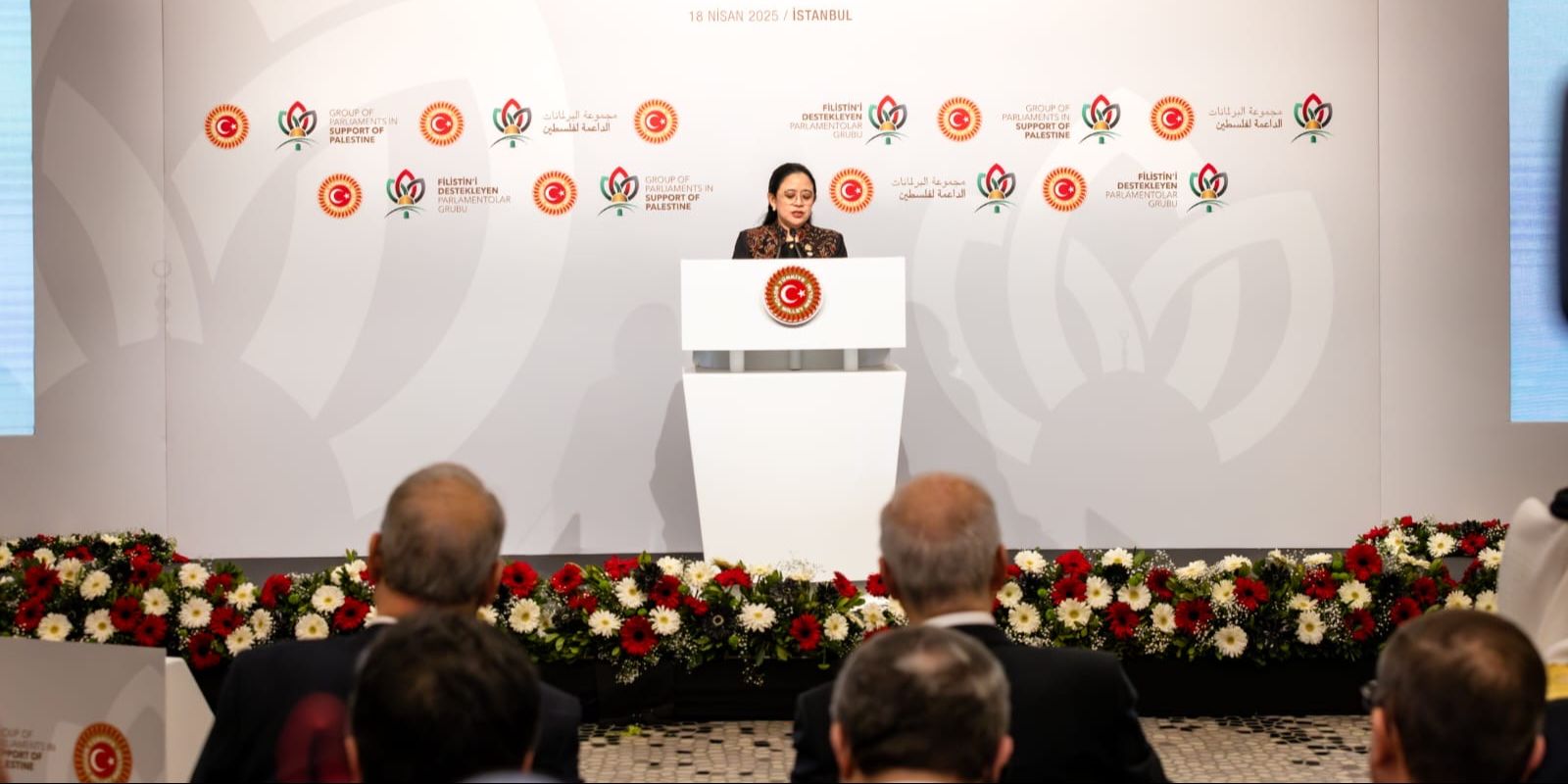 Hadiri Forum Bela Palestina di Turki, Puan Maharani Audiensi dengan Erdogan