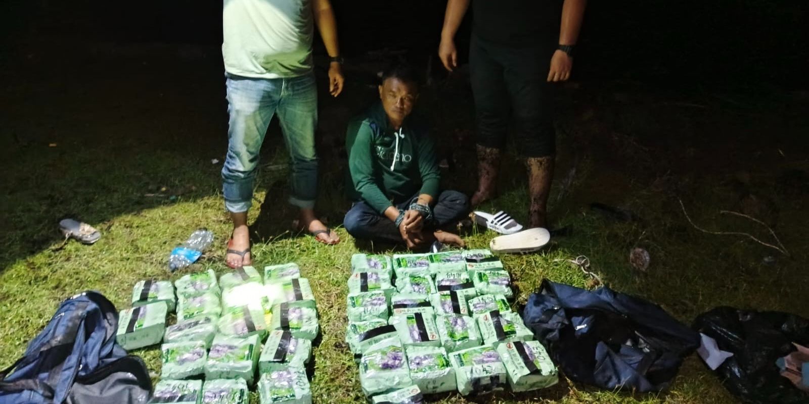 Gagal Diselundupkan, Begini Penampakan 38 Kg Sabu Asal Malaysia Tujuan Riau