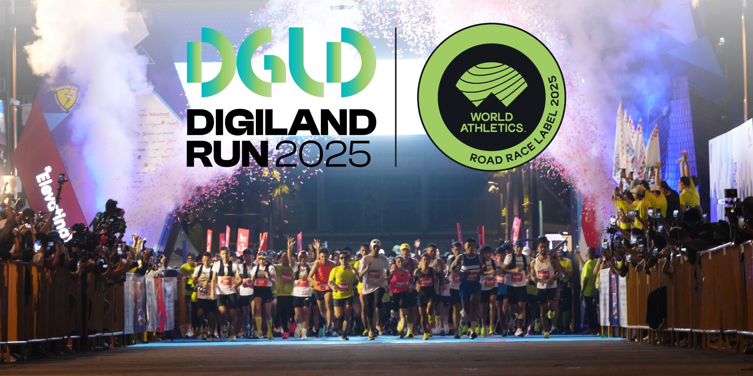 Digiland Run 2025 Resmi Sandang World Athletics Label Road Races, Siap Jadi Ajang Lari Berkelas Dunia