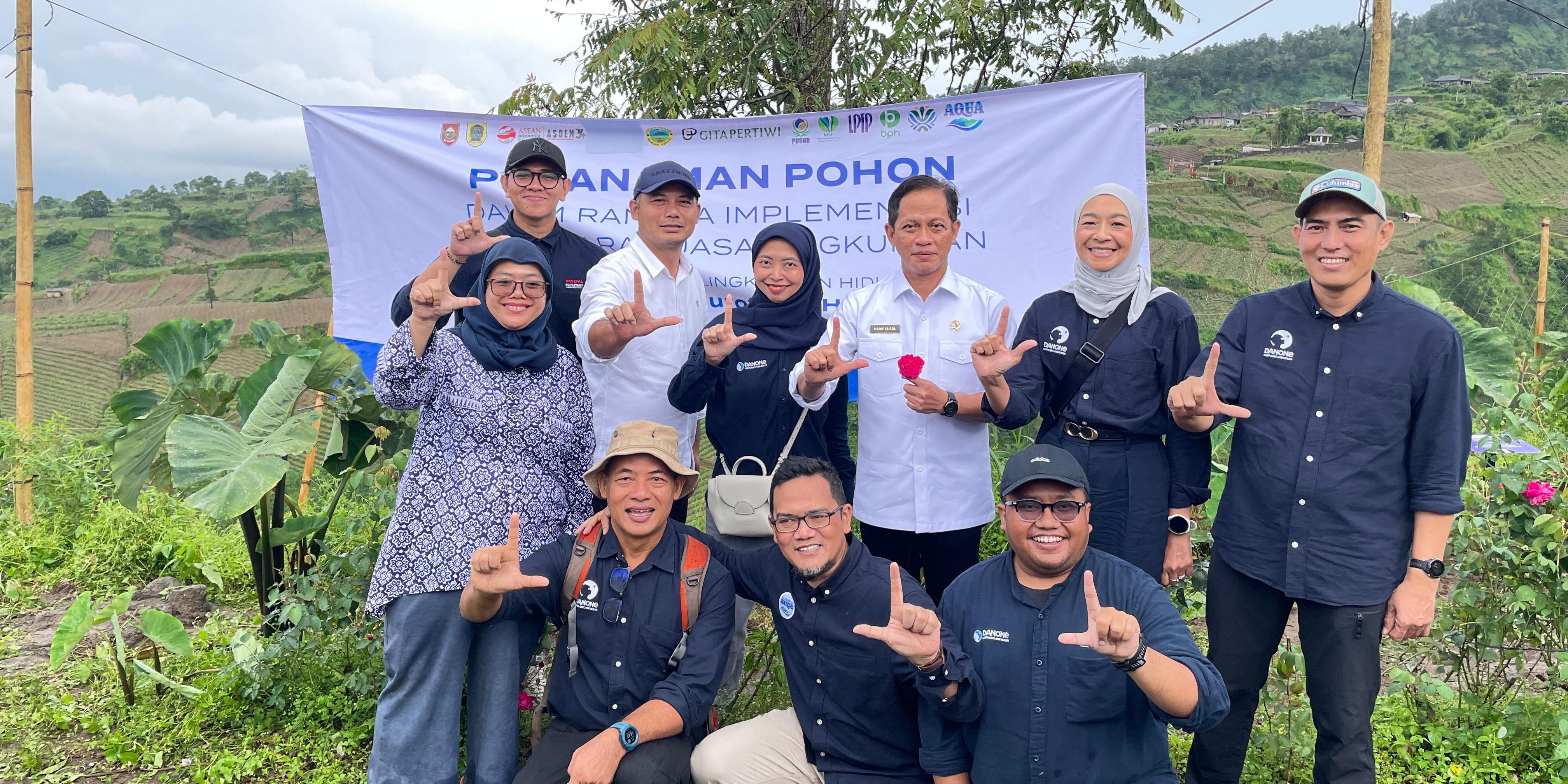 Komitmen Aqua Implementasikan Permen Lingkungan Hidup Soal Pembayaran Jasa Lingkungan