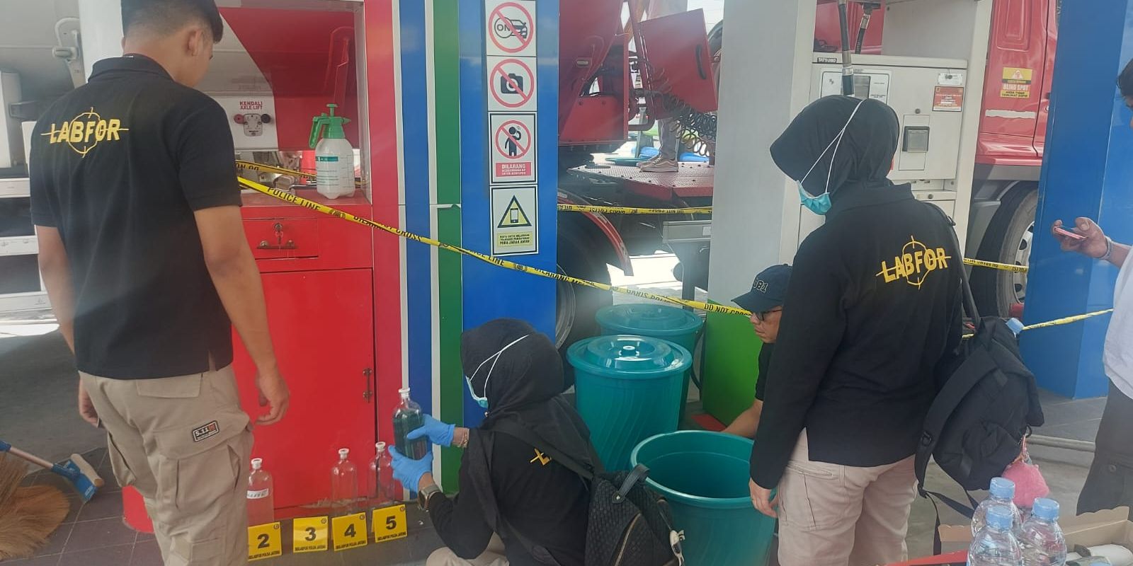 Olah TKP Pertalite Bercampur Air di SPBU Klaten, Titik Ini Jadi Fokus Polda Jateng