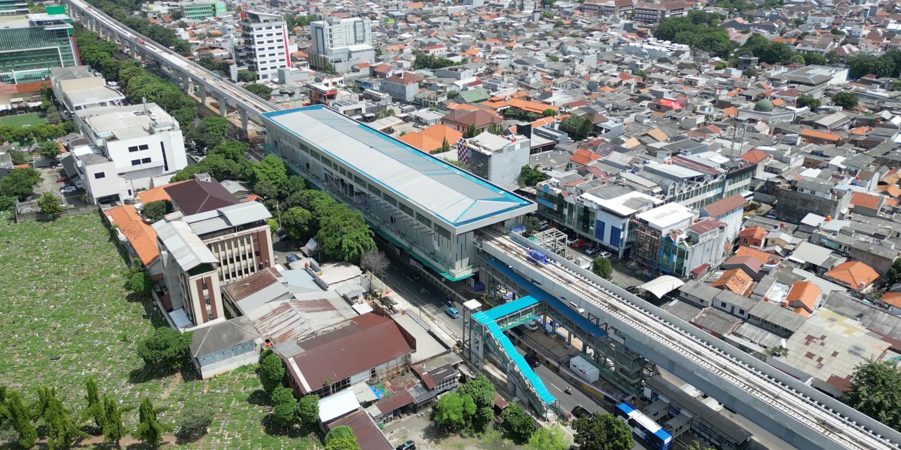 Waskita Karya Percepat LRT Jakarta Fase 1B, Komitmen Dukung Transportasi Nol Emisi