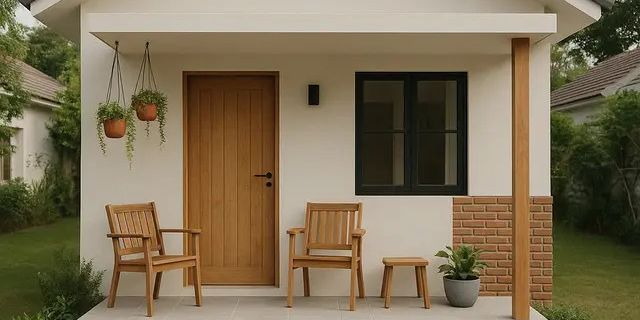 Contoh Rumah Minimalis Sederhana di Kampung dengan Desain yang Nyaman dan Fungsional