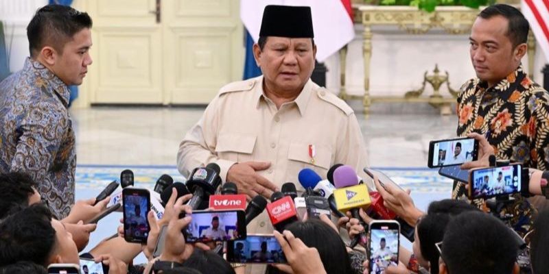 Prabowo: Ada yang Bilang Saya Dibohongi Menteri, Tidak!