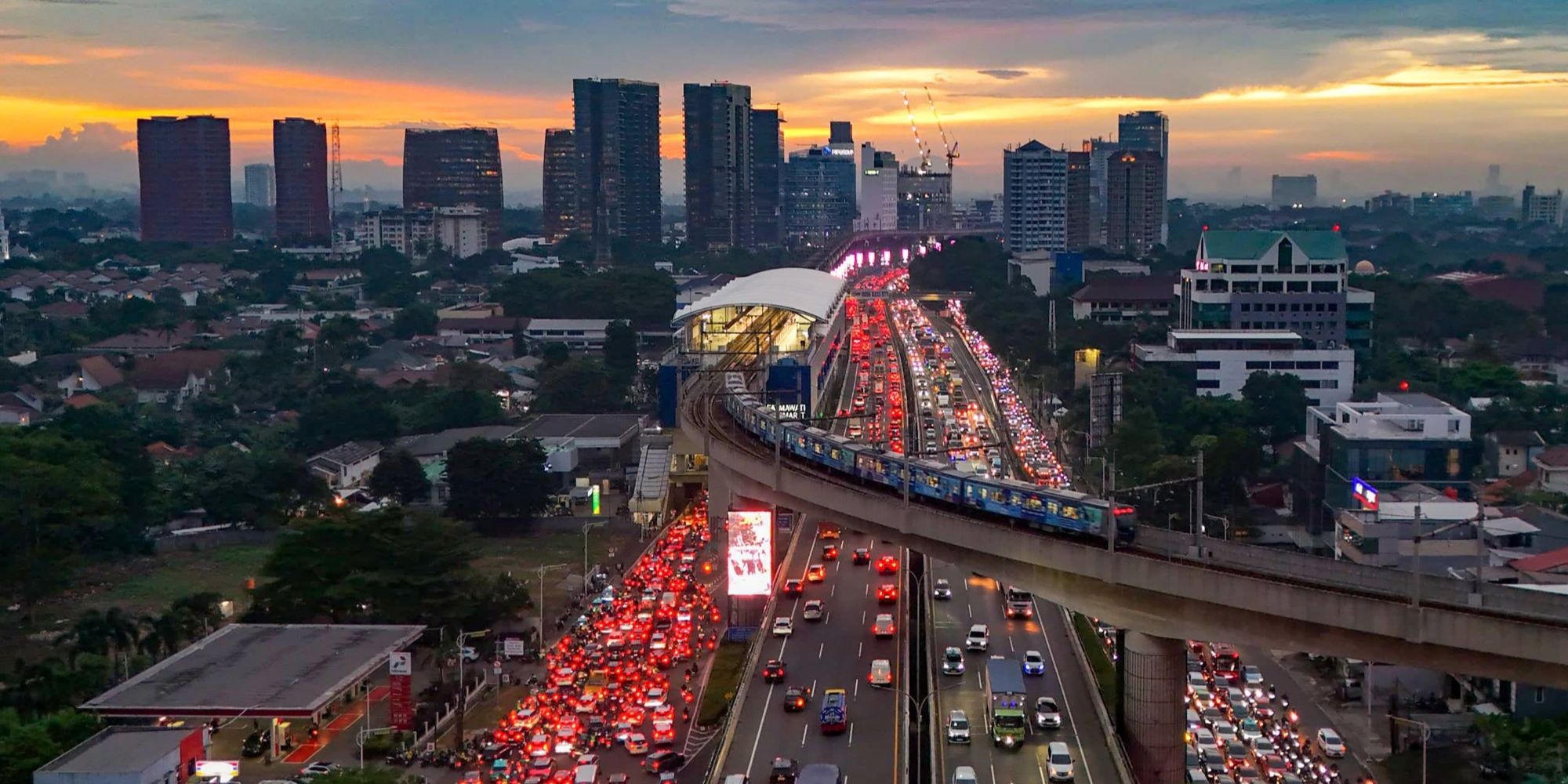 FOTO: Menuju Kota Global, Jakarta Terus Berbenah di Tengah Krisis Perkotaan