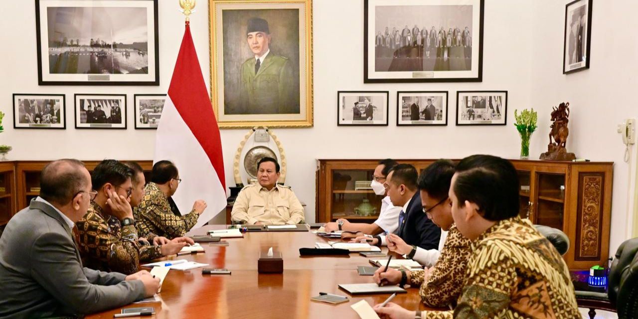Siang Ini, Prabowo Terima Federation of Korean Industries di Istana