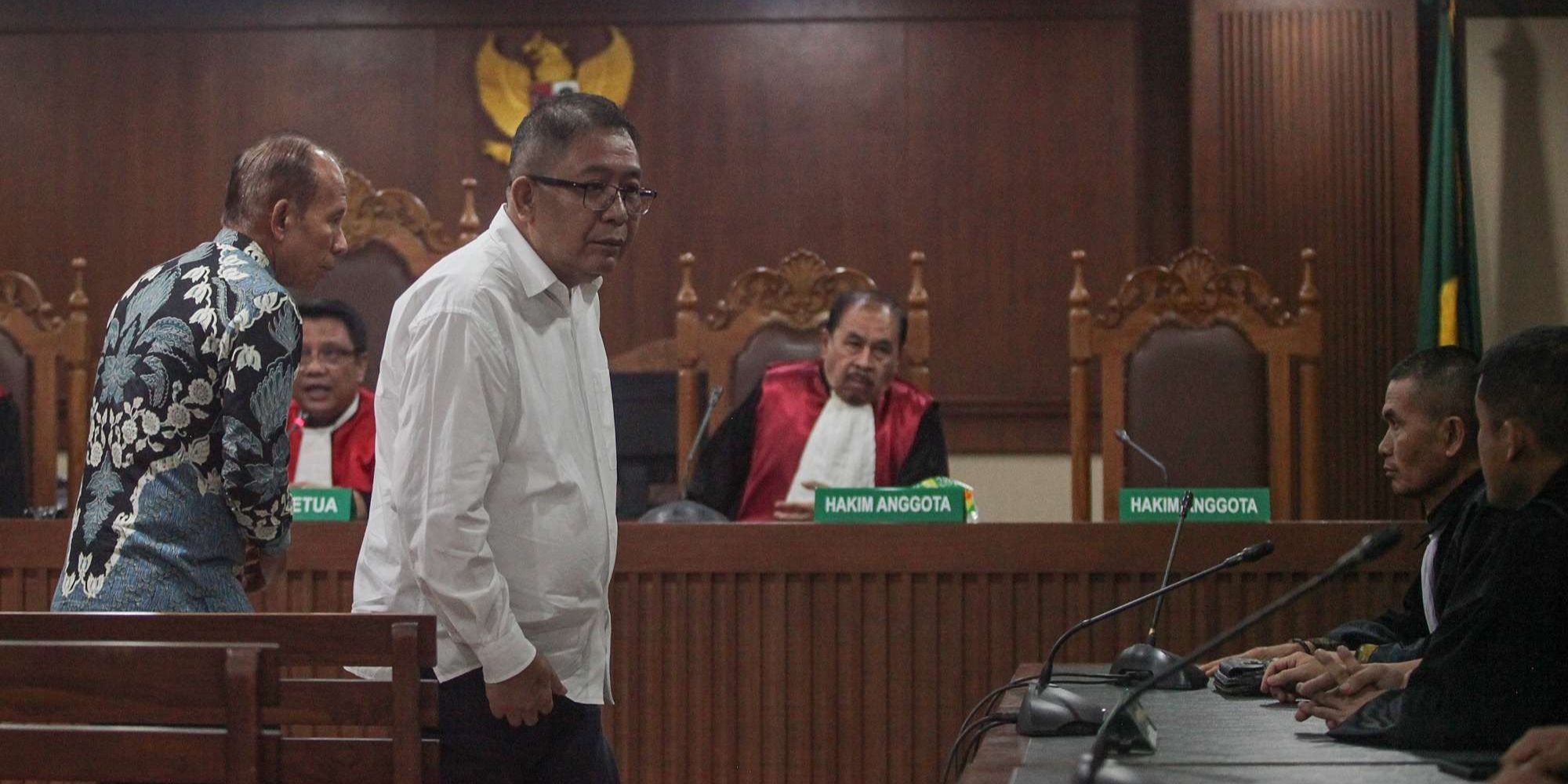 FOTO: Direktur Jasindo Divonis 3,5 Tahun Penjara Terkait Korupsi Rugikan Negara Rp 38 Miliar