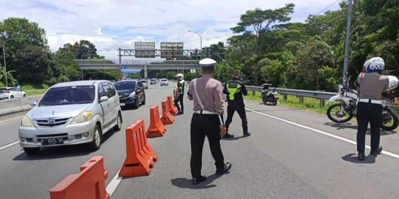 Contraflow Kembali Diterapkan di Tol Jagorawi Arah Puncak Pagi Ini