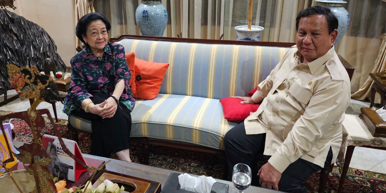 Isi Pertemuan Empat Mata Prabowo dan Megawati
