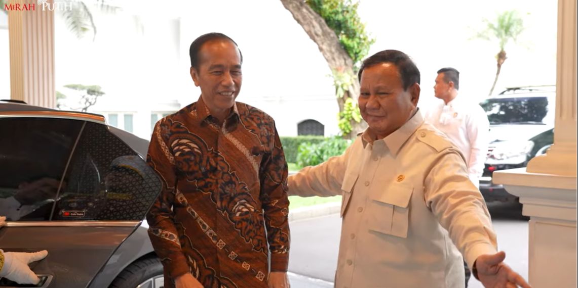  Respons Jokowi Usai Pertemuan 'Diam-Diam' Prabowo & Megawati di Rumah Mega