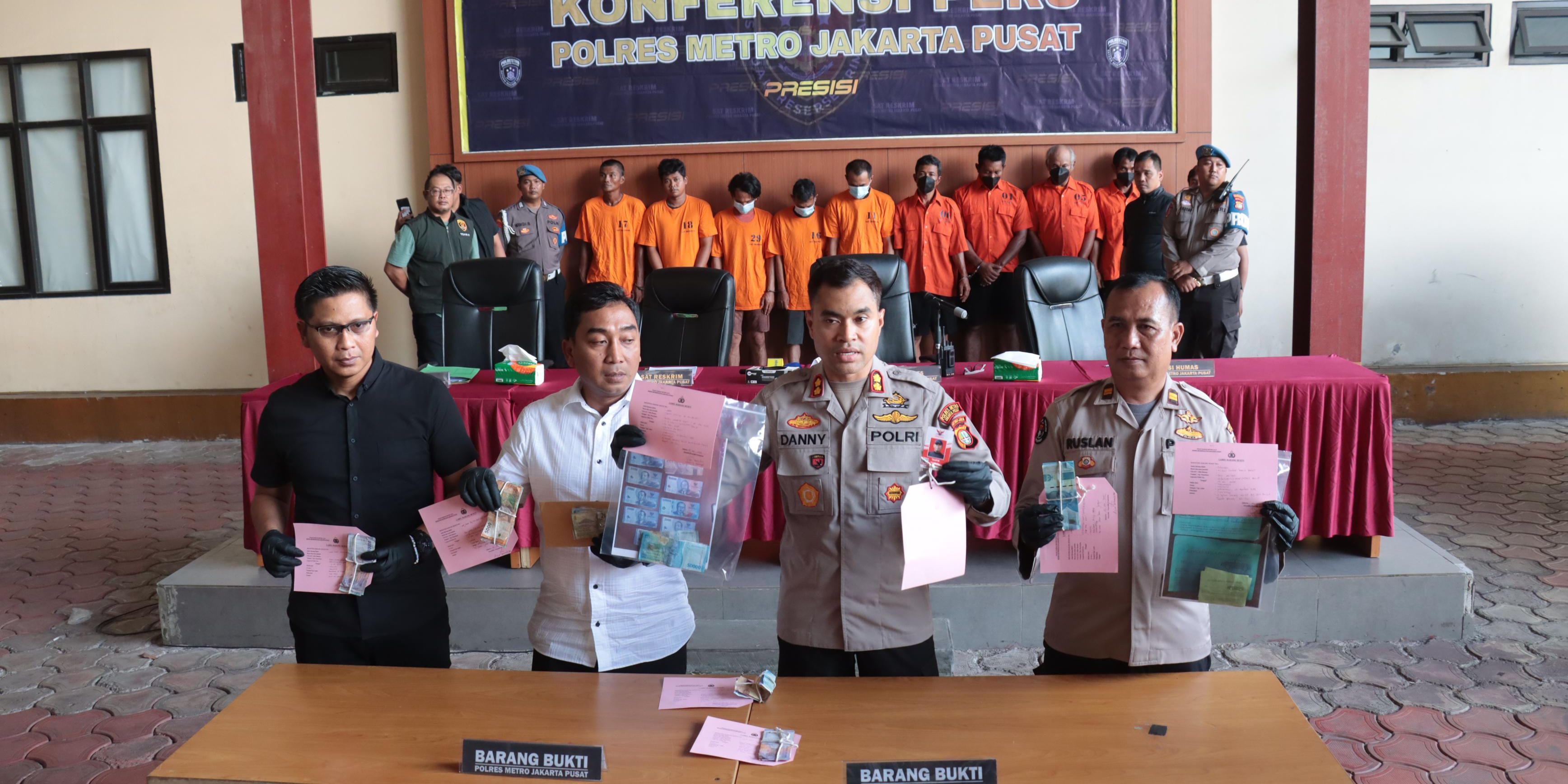 Bersih-Bersih Preman di Kawasan Tanah Abang, Polisi Tangkap 28 Orang