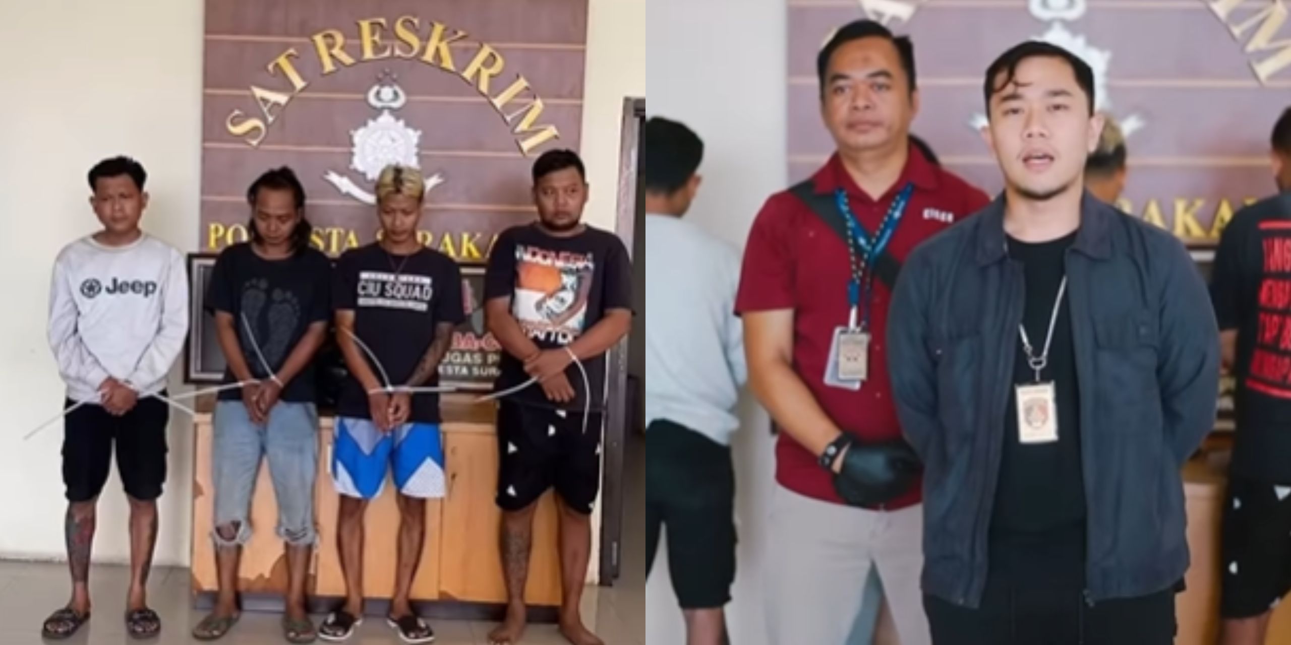 Preman di Kampung Halaman Jokowi Diratakan Polisi, Tanpa Ampun Ditindak Tegas!