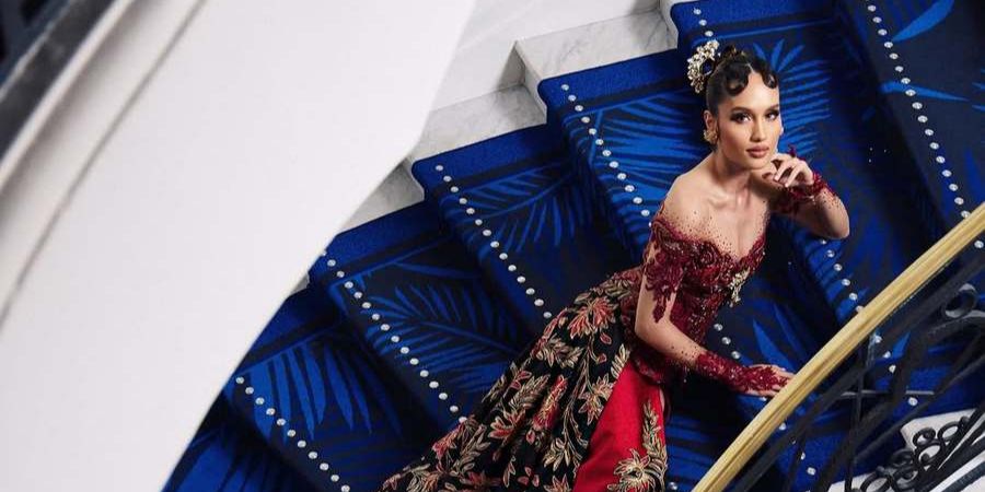 Muncul di Karpet Merah Festival Film Cannes 2025, Cinta Laura Tampil Memukau Pancarkan Aura Putri Keraton dan Sanggul Modern