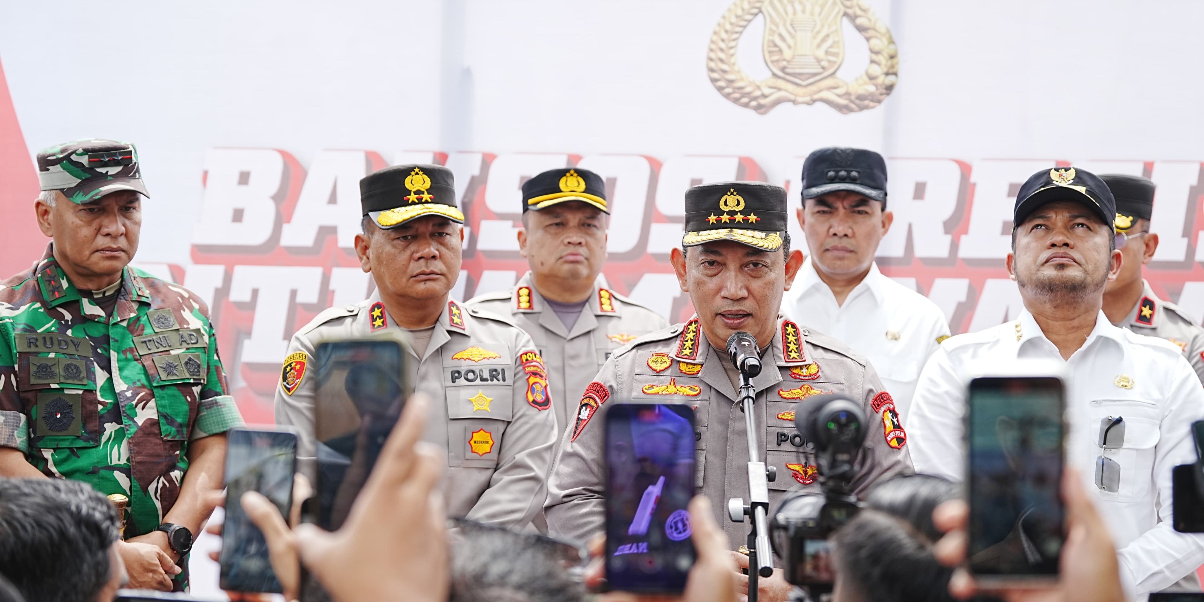 Pesan Kapolri: Tindak Tegas Aksi Premanisme Tanpa Pandang Bulu