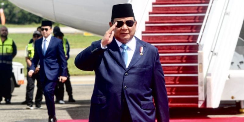 Ditemani Sugiono dan Teddy, Prabowo Temui Raja serta Perdana Menteri Thailand