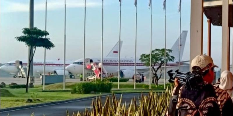 Istana Buka Suara Pesawat Kepresidenan Ganti Warna
