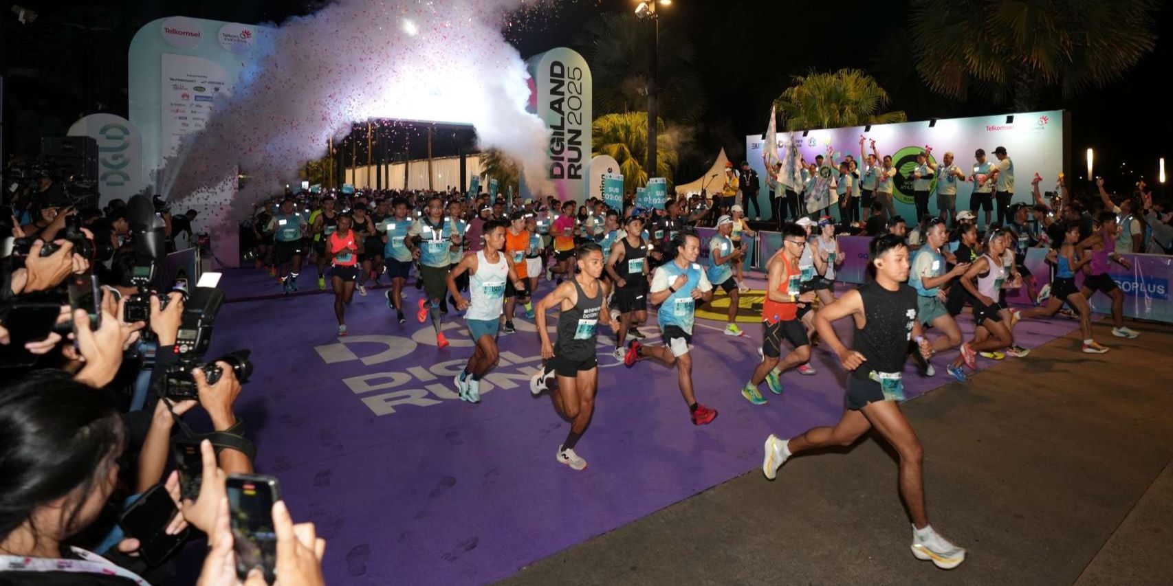 FOTO: Raih Sertifikasi World Athletics Label, Digiland Run 2025 Diikuti 12.500 Pelari