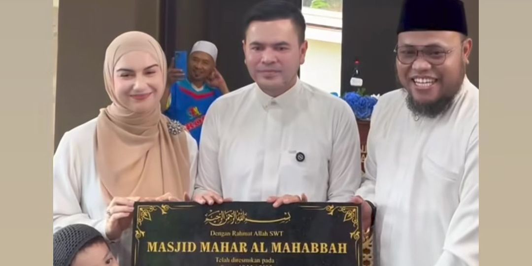 Akhirnya Rampung, 5 Potret Masjid Irish Bella Mahar dari Haldy Sabri - Namanya Masjid Mahar Al Mahabbah