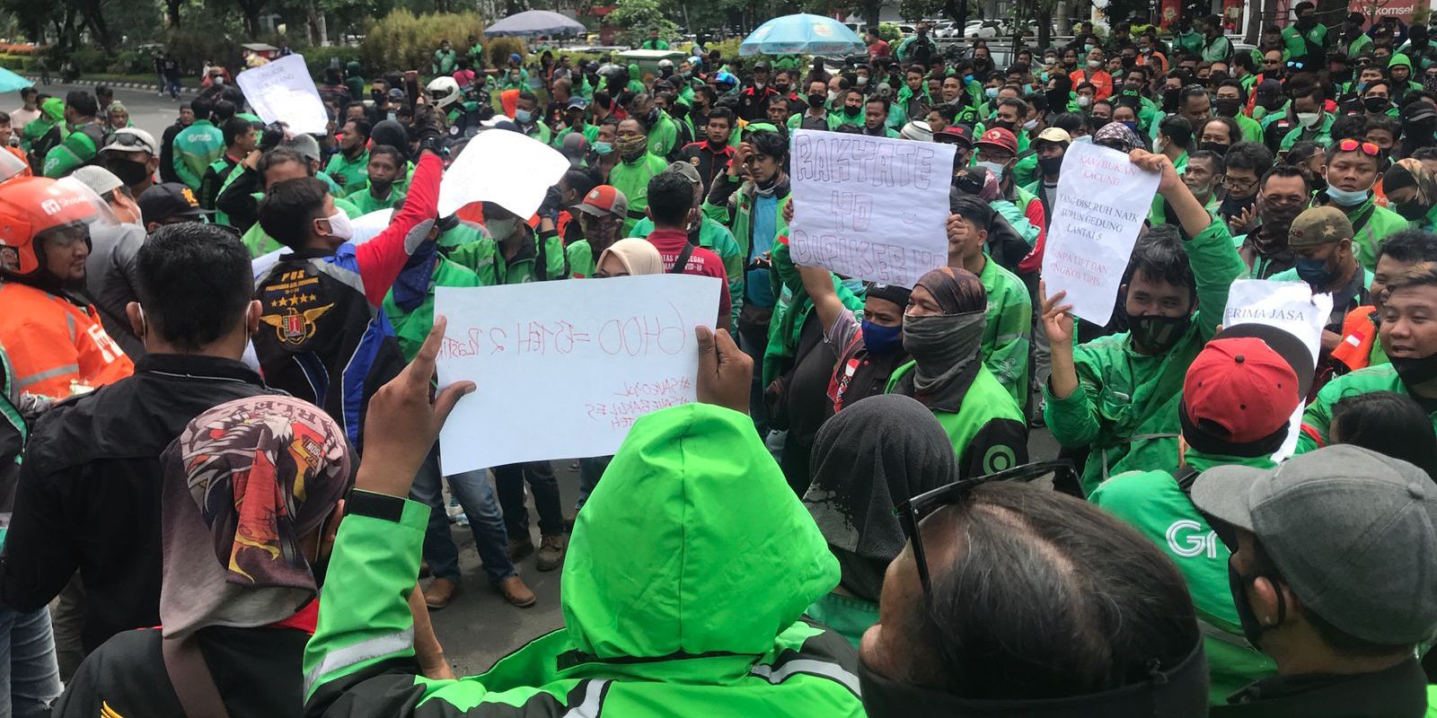 Demo Ojol, Pemerintah Siap Dengar Aspirasi Asal Tak Langgar Hukum