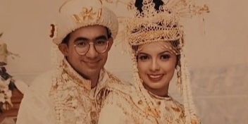 FOTO: Mengenang Pernikahan Najwa Shihab dan Ibrahim Assegaf