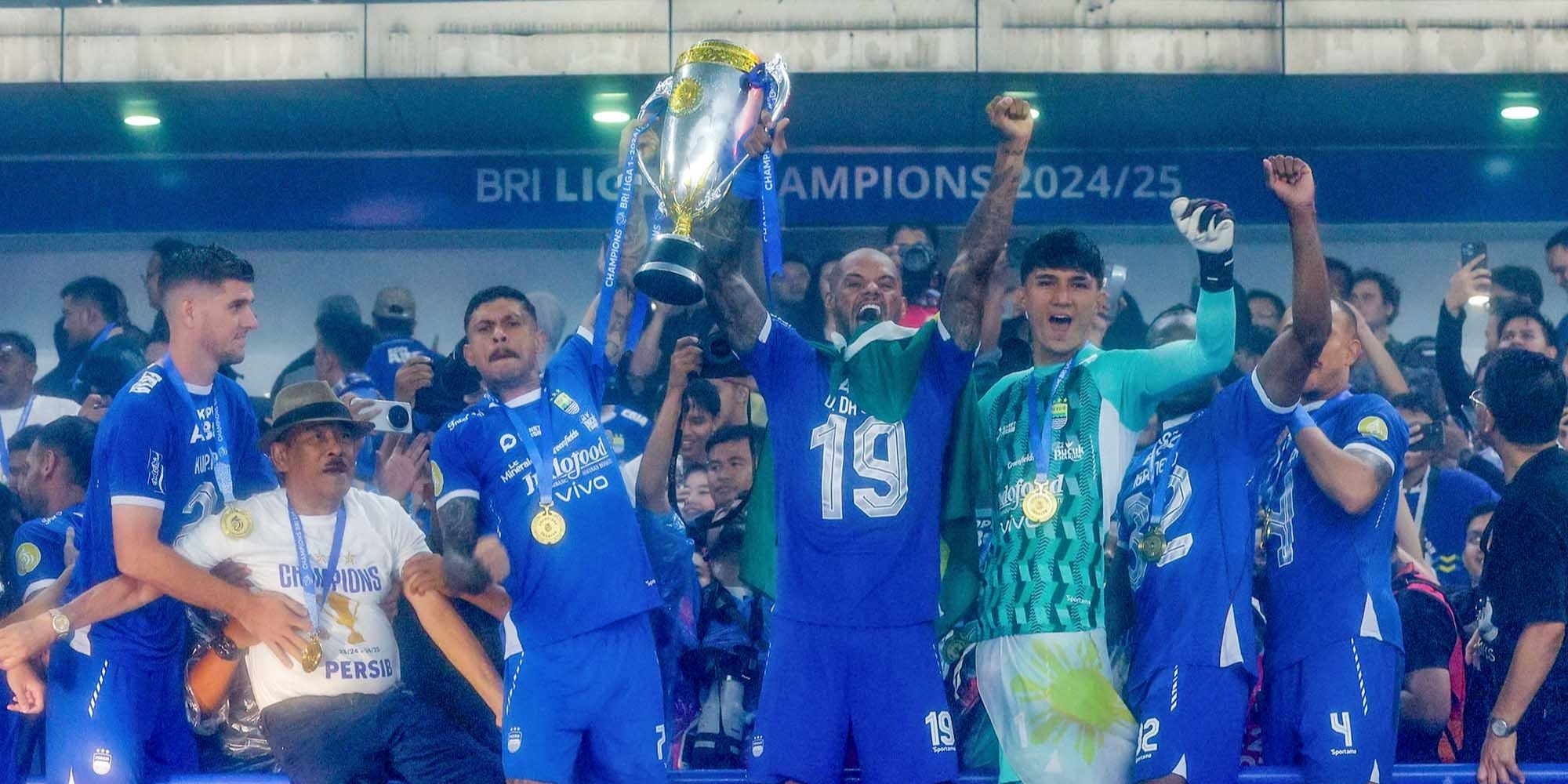 FOTO: Persib Bandung Juara Liga 1 BRI Musim 2024/2025