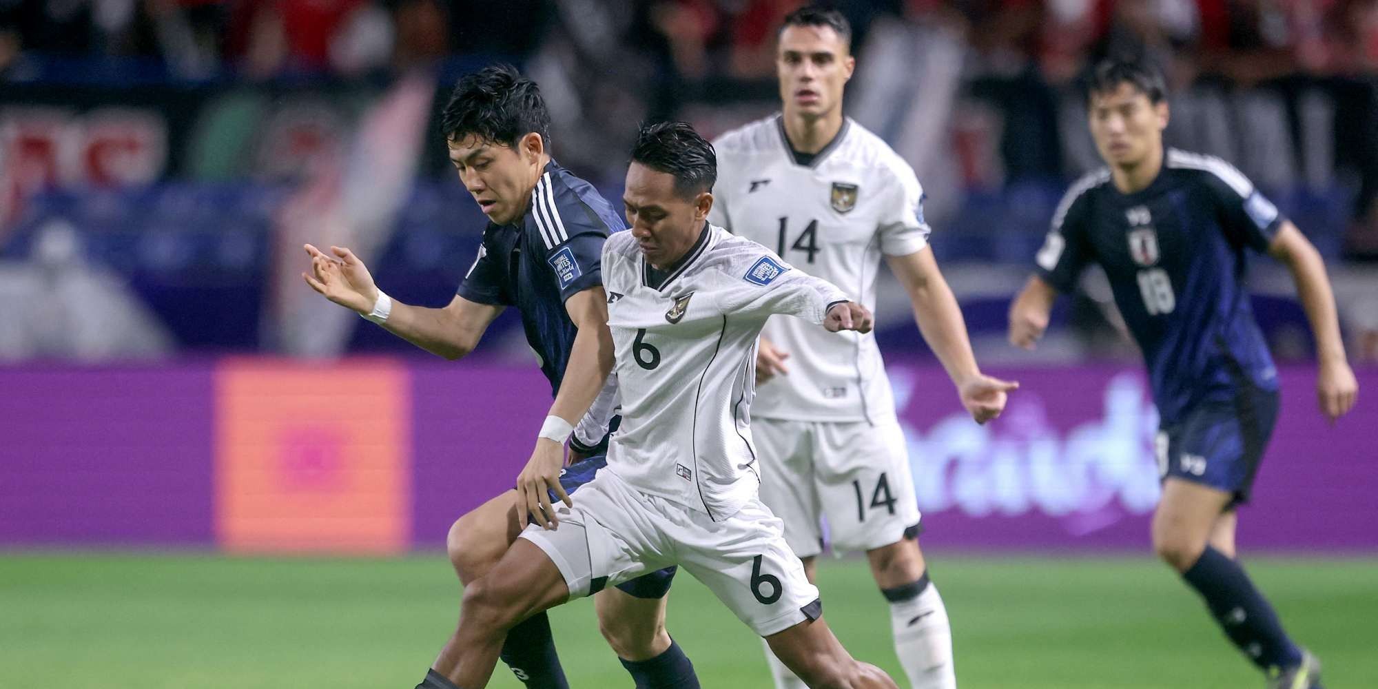 FOTO: Timnas Indonesia 'Dijajah' Jepang, Tak Berdaya Menyerah 6-0