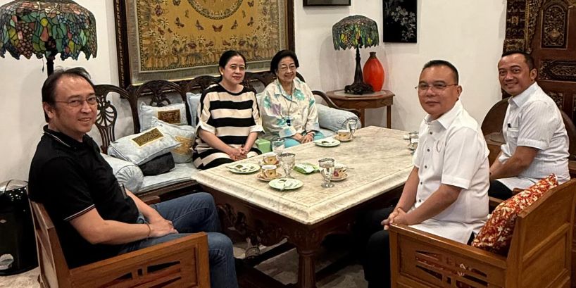 Momen Dasco Unggah Foto Bareng Megawati, Puan, dan Prananda Usai DPR Setujui Amnesti Hasto