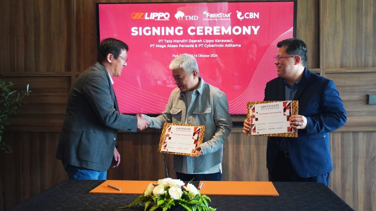 Lippo Karawaci Gandeng FiberStar dan CBN Ciptakan Kota Digital Cerdas