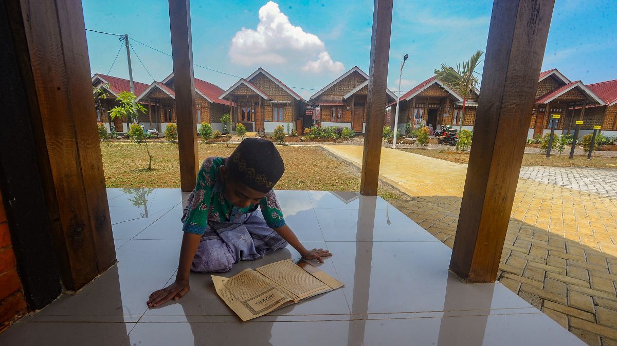 FOTO: Indahnya Hunian Tetap Bagi Korban Bencana Tanah Bergerak Sukabumi