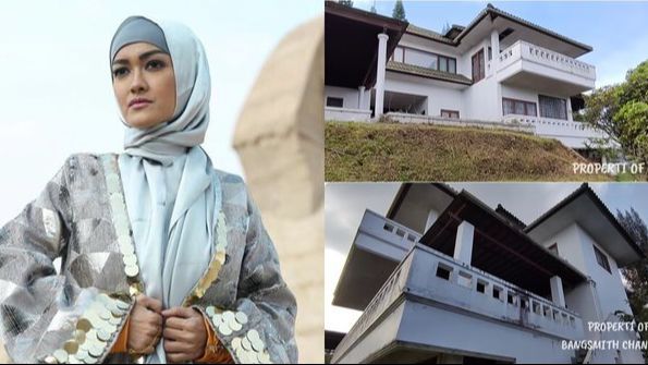 8 Potret Rumah Mewah Julia Perez, Terbengkalai Selama 7 Tahun Dikelilingi Kebun dan Bukit