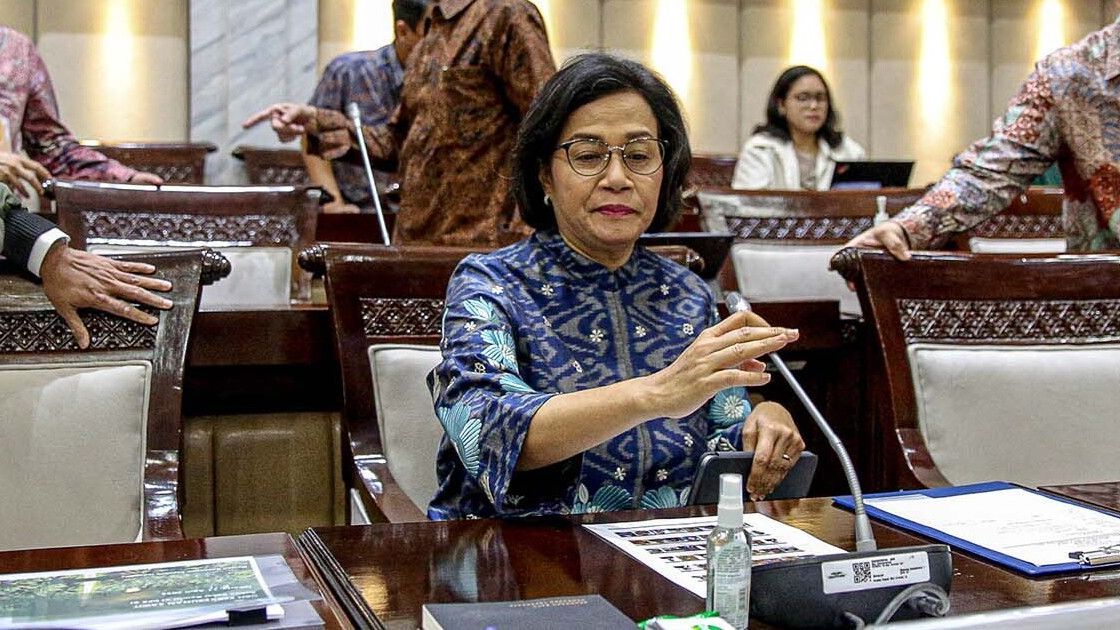 VIDEO: Menkeu Sri Mulyani Lapor Bayar Utang Lancar, APBN Surplus Rp22,8 Triliun