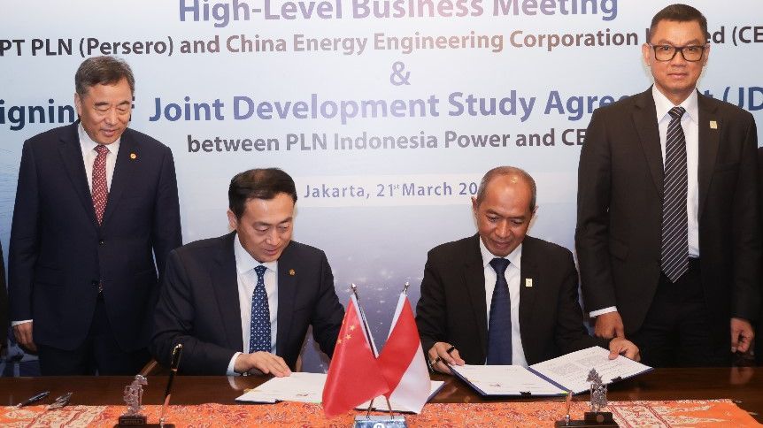 PLN dan China Energy Sepakat Kaji Pengembangan Energi Hijau Skala Besar di Sulawesi