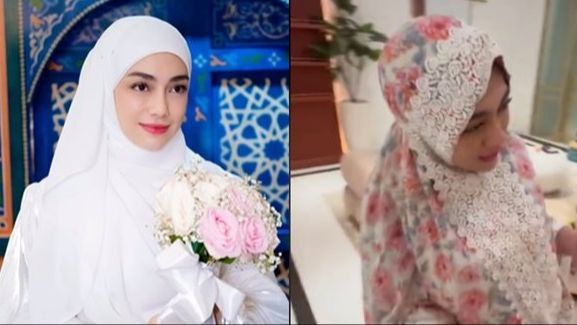 Potret Celine Evangelista Pakai Mukena Bareng Nagita Slavina Jadi Perbincangan, Sudah Mualaf?