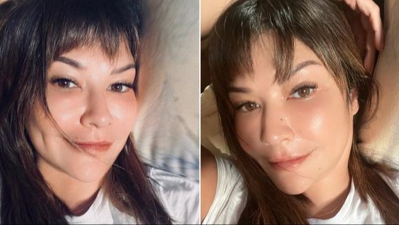 Potret Selfie Tamara Bleszynski saat Lagi Rebahan, Cantik dan Glowing di Usia 49 Tahun