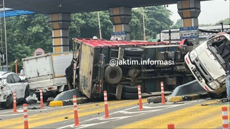 Ini Hasil Tes Urine Sopir Truk Penyebab Kecelakaan Beruntun di Gerbang Tol Halim Utama